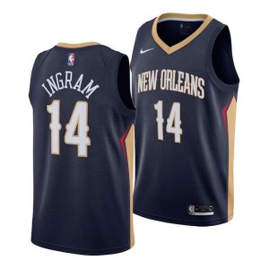 Men's New Orleans Pelicans Brandon Ingram Icon Edition Jersey - Navy