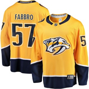 Dante Fabbro Nashville Predators Fanatics Branded Replica Player Jersey - Gold
