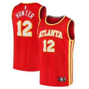 Men's Atlanta Hawks De'Andre Hunter Icon Edition Jersey - Red