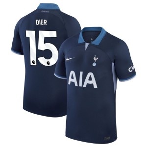 Eric Dier Tottenham Hotspur Nike 2023/24 Away Stadium Replica Jersey - Navy
