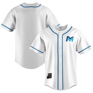 Mid Michigan College ProSphere Youth  Baseball Jersey - White