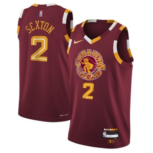 Collin Sexton Cleveland Cavaliers Nike Youth 2021/22 Swingman Jersey - City Edition - Wine