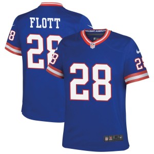 Cor'Dale Flott New York Giants Nike Youth Classic Game Jersey - Royal