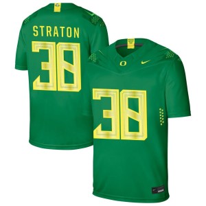 Will Straton Oregon Ducks Nike NIL Replica Football Jersey - Green