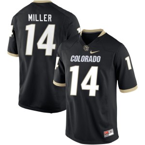 Omarion Miller Colorado Buffaloes Nike NIL Replica Football Jersey - Black