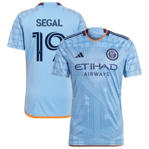 Gabe Segal New York City FC adidas 2023 The Interboro Kit Replica Jersey - Light Blue