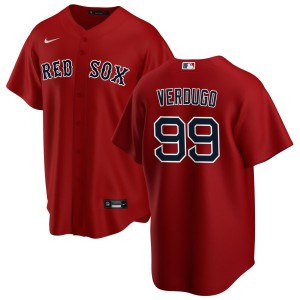 Alex Verdugo Boston Red Sox Nike Alternate Replica Jersey - Red