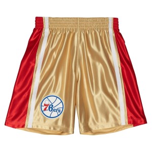 75th Anniversary Gold Swingman Philadelphia 76ers 1996-97 Shorts