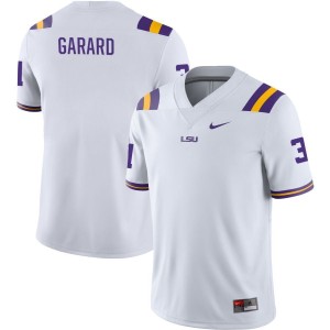 Everett Garard LSU Tigers Nike NIL Replica Football Jersey - White