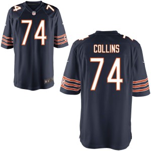 Aviante Collins Chicago Bears Nike Youth Game Jersey - Navy