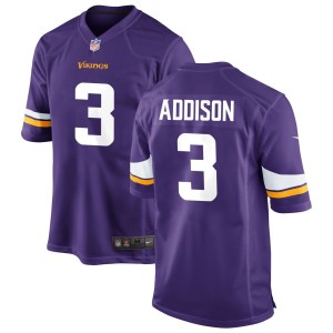 Jordan Addison Minnesota Vikings Nike Vapor Untouchable Elite Jersey - Purple