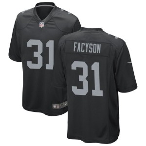Brandon Facyson Las Vegas Raiders Nike Game Jersey - Black