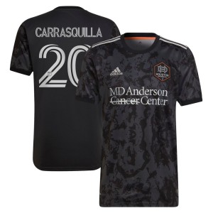 Adalberto Carrasquilla Houston Dynamo FC adidas 2023 The Bayou City Replica Player Jersey - Black