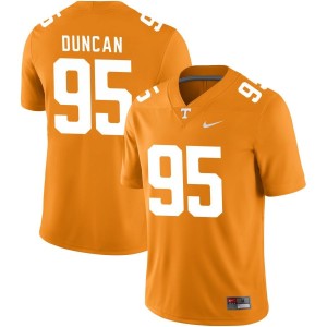 Trevor Duncan Tennessee Volunteers Nike NIL Replica Football Jersey - Tennessee Orange