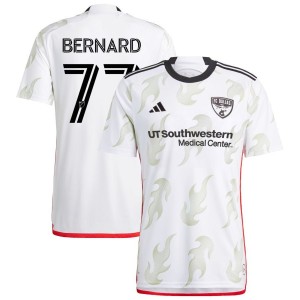 Bernard Kamungo Bernard FC Dallas adidas 2023 Burn Baby Burn Replica Jersey - White
