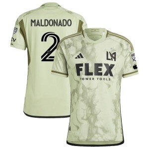 Denil Maldonado LAFC adidas 2023 Smokescreen Authentic Jersey - Green