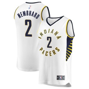 Andrew Nembhard Indiana Pacers Fanatics Branded Youth Fast Break Replica Jersey White - Association Edition