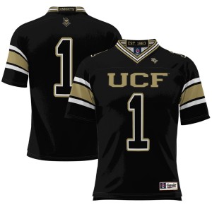 #1 UCF Knights ProSphere Youth Endzone Football Jersey - Black