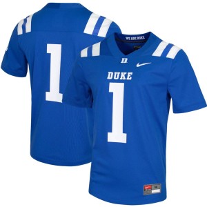 #1 Duke Blue Devils Nike Untouchable Game Jersey - Royal