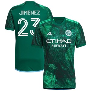 Jonathan Jimenez  New York City FC adidas 2023 The Parks Replica Jersey - Green