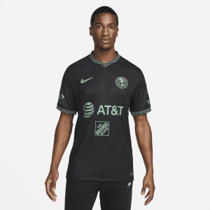 Club América 2021/22 Stadium Third Men's Nike Dri-FIT Soccer Jersey - Black/Healing Jade/Healing Jade