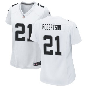 Amik Robertson Las Vegas Raiders Nike Women's Game Jersey - White