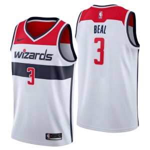 Men's Washington Wizards Bradley Beal Association Jersey - White