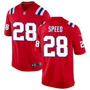 Ameer Speed New England Patriots Nike Alternate Jersey - Red