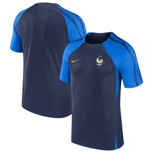 France National Team Nike 2022 Strike Training Top - Navy