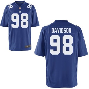 D.J. Davidson New York Giants Nike Youth Game Jersey - Royal