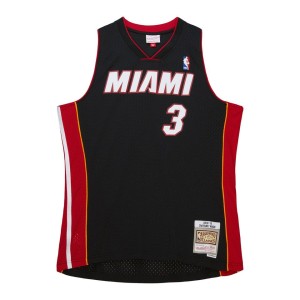 Swingman Dwyane Wade Miami Heat Black 2012-13 Jersey