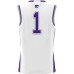 #1 Kansas State Wildcats ProSphere Youth Basketball Jersey - White