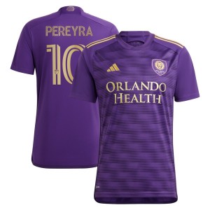 Mauricio Pereyra Orlando City SC adidas 2023 The Wall Kit Replica Player Jersey - Purple