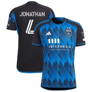 Jonathan Jonathan San Jose Earthquakes adidas 2023 Active Fault Jersey Authentic Jersey - Blue