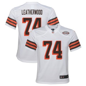 Alex Leatherwood Cleveland Browns Nike Youth Alternate Jersey - White