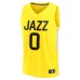 Draft Pick Utah Jazz Fanatics Branded 2023 NBA Draft First Round Pick Fast Break Replica Jersey - Icon Edition - Yellow