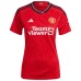 Alejandro Garnacho Manchester United adidas Women's 2023/24 Home Replica Player Jersey - Red
