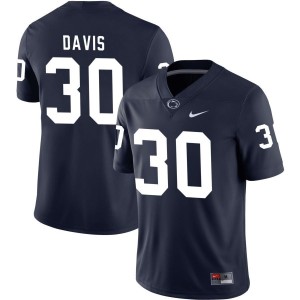 Amiel Davis Penn State Nittany Lions Nike NIL Replica Football Jersey - Navy