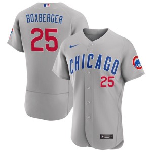 Brad Boxberger Chicago Cubs Nike Road Authentic Jersey - Gray