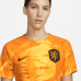 Netherlands 2022/23 Stadium Home Women's Nike Dri-FIT Soccer Jersey - Laser Orange/Black