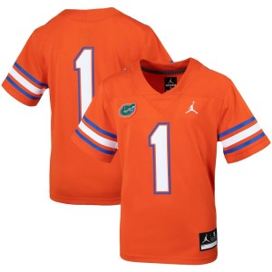 #1 Florida Gators Jordan Brand Youth Untouchable Football Jersey - Orange