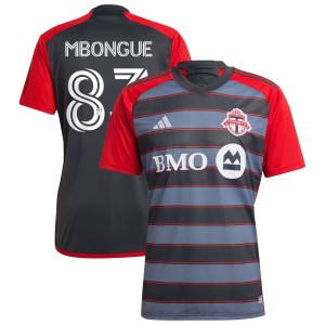 Hugo Mbongue Toronto FC adidas 2023 Club Kit Replica Jersey - Gray