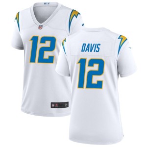 Derius Davis Nike Los Angeles Chargers Women's Game Jersey - White