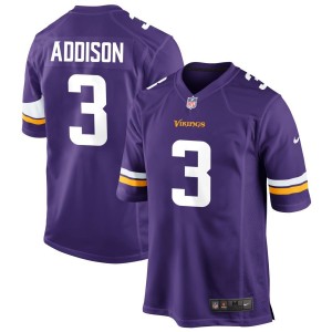 Jordan Addison Minnesota Vikings Nike Game Jersey - Purple