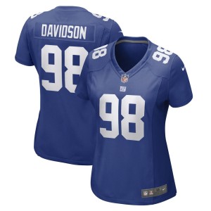 D.J. Davidson New York Giants Nike Women's Game Player Jersey - Royal