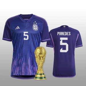 Argentina Leandro Paredes Away Jersey 2022 World Cup Kit