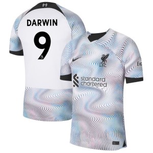 Darwin Nunez Darwin Liverpool Nike 2022/23 Away Breathe Stadium Replica Jersey - White