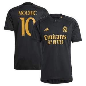 Luka Modric Real Madrid adidas 2023/24 Third Replica Player Jersey - Black