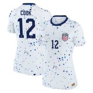 Alana Cook USWNT Nike Women's 2023 Home Authentic Jersey - White