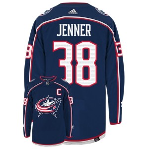 Boone Jenner Columbus Blue Jackets  Adidas Primegreen Authentic NHL Hockey Jersey